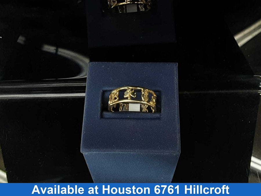 Women's Ring - Yellow Gold 14k (.585) 2.9 grams Size 8.5