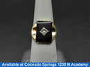 Men's Ring - Yellow Gold 10k (.417) 4.7 grams Size 8.5