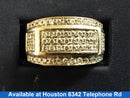Men's Ring - White Gold 10k (.417) 8.9 grams Size 10