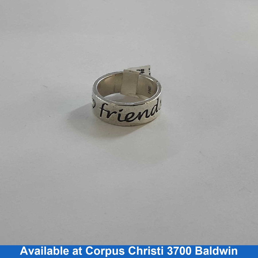 Women's Ring - Silver 7.9 grams Size 9
