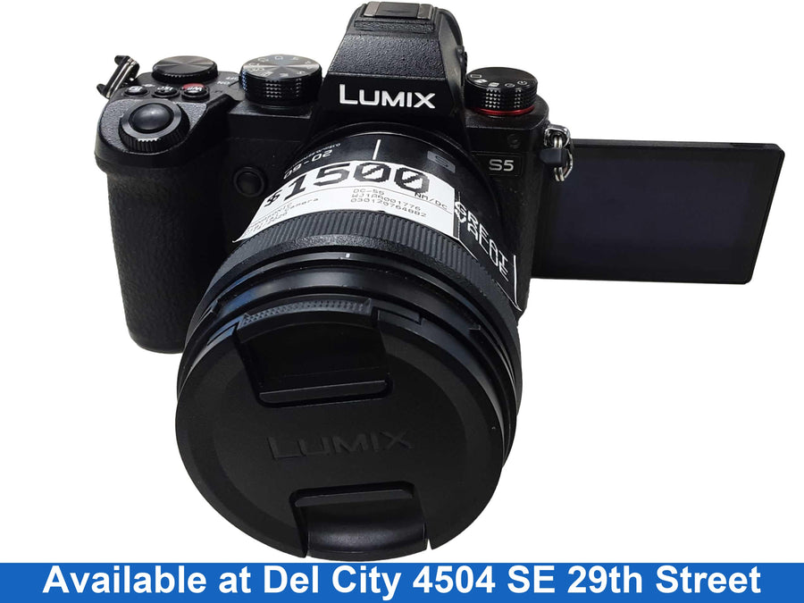 Panasonic Dc-s5 Black Digital Camera