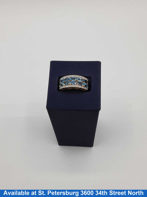 Women's Ring - Yellow Gold 10k (.417) 5.2 grams Size 10