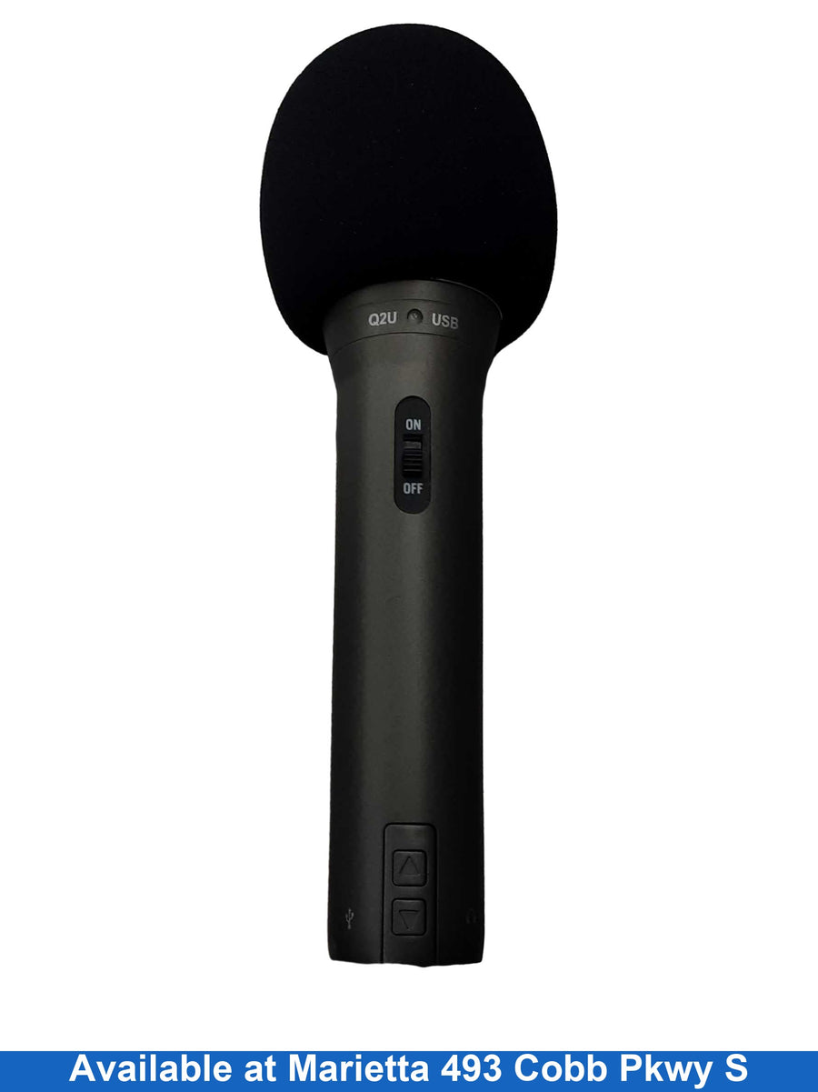 Samson Q2u Gray Corded Microphone
