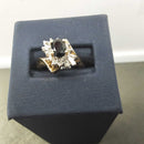 Women's Ring - Yellow Gold 14k (.585) 5.9 grams Size 7.5