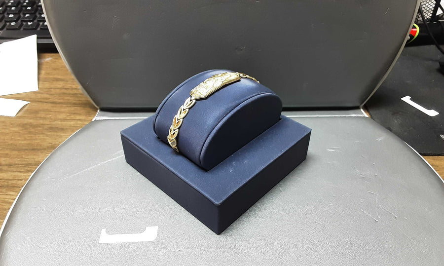 ID Bracelet - Yellow Gold 14k (.585) 7.9 grams 6 inch