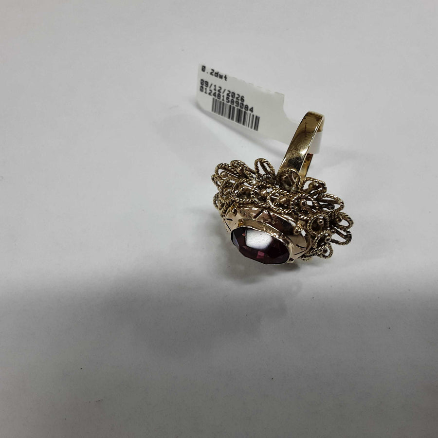 Women's Ring - Yellow Gold 14k (.585) 6.7 grams Size 8