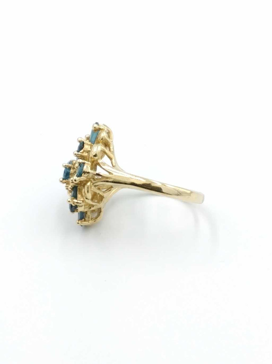 Women's Ring - Yellow Gold 10k (.417) 5.48 grams Size 10