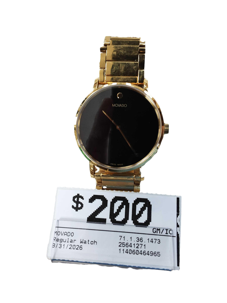 Movado 71.1.36.1473 Gold Regular Watch