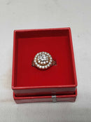 Women's Ring - Yellow Gold 10k (.417) 12.2 grams Size 8.5