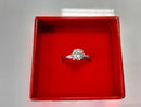 Ring - Wedding Set - White Gold 14k (.585) 2.8 grams Size 20
