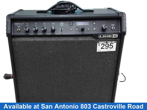 Line6 Spider V120 Black Guitar Amplifier