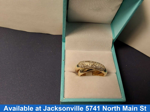 Women's Ring - Yellow Gold 14k (.585) 6.8 grams Size 7
