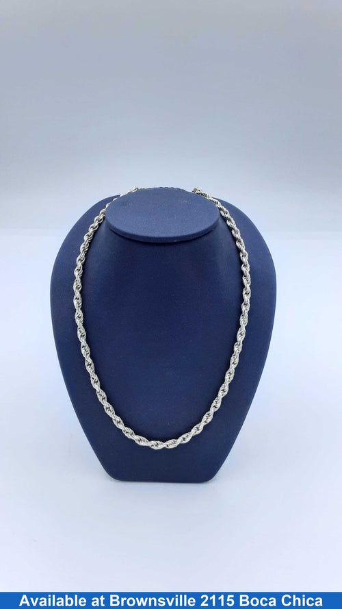 Rope Chain - Silver 26.6 grams 25 inch