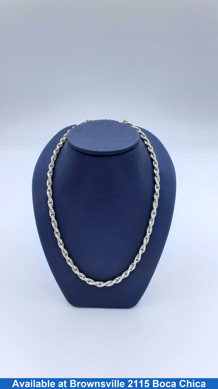 Rope Chain - Silver 26.6 grams 25 inch