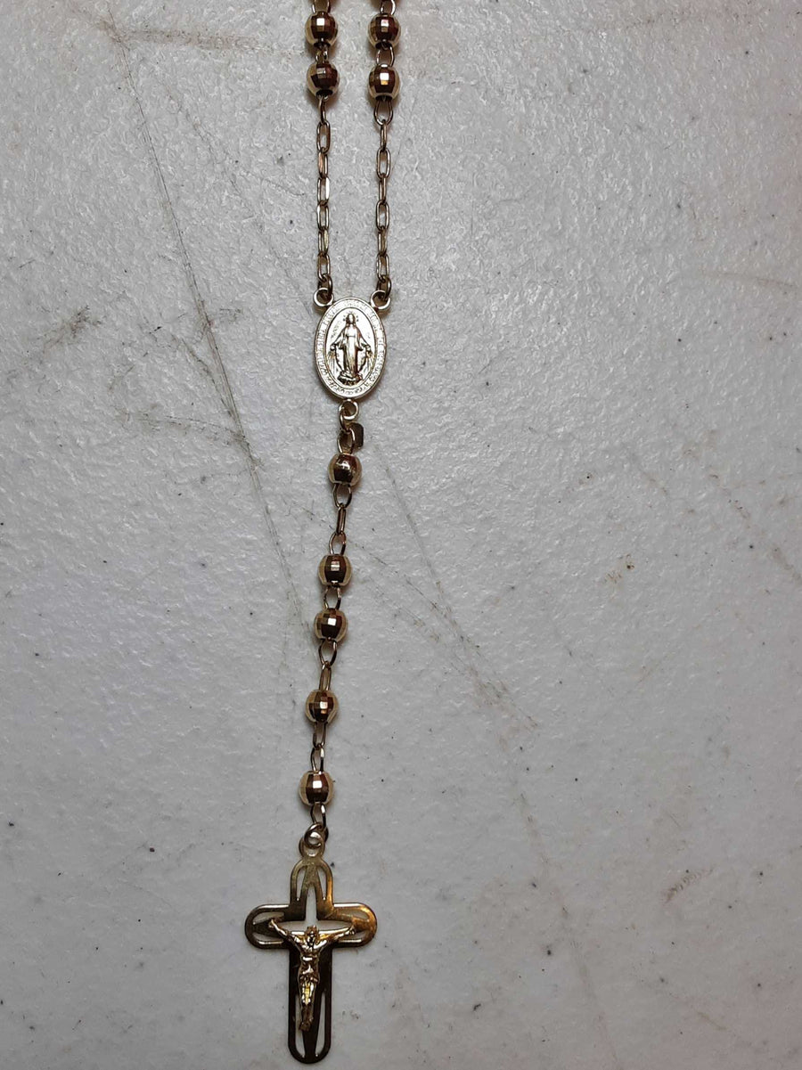 Bead Chain - Yellow Gold 10k (.417) 18.8 grams 28 inch
