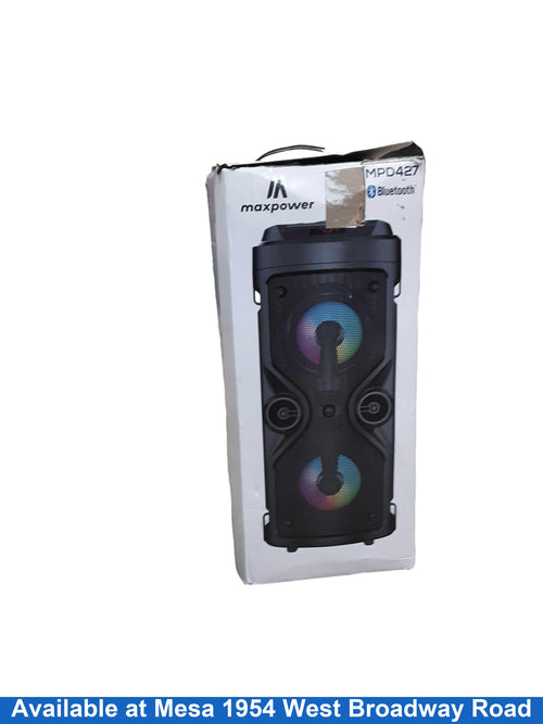 Maxpower Mpd427 Black Portable Speaker