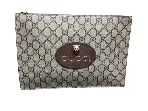 Gucci K9got Beige / Tan Purse / Handbag