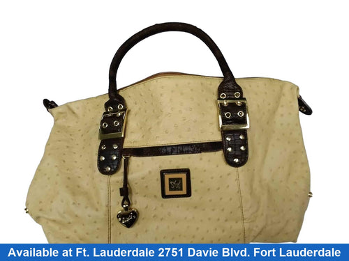 Sharif Beige / Tan Purse / Handbag