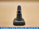 Men's Ring - Yellow Gold 10k (.417) 5.6 grams Size 9