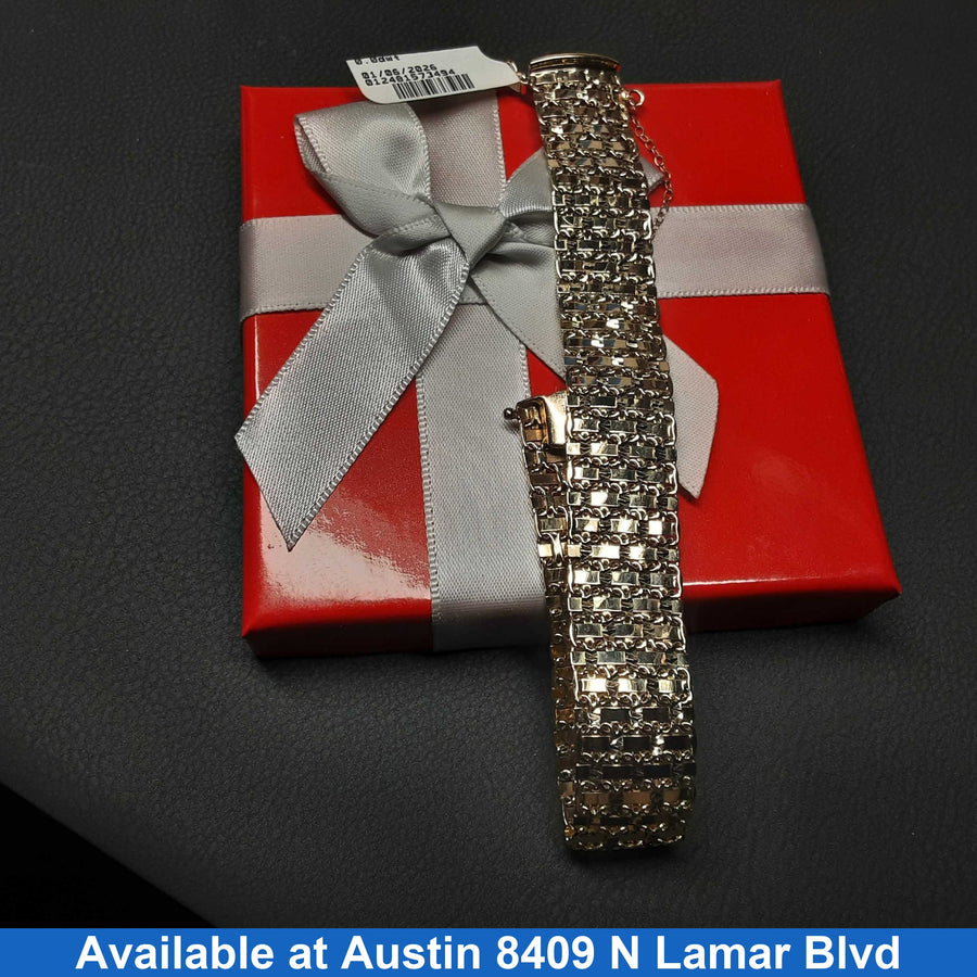 Bracelet - Yellow Gold 14k (.585) 18.8 grams 8 inch