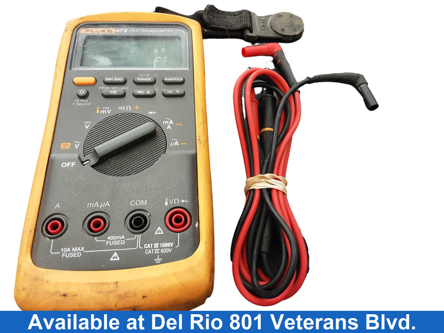 Fluke 87 V Yellow Electrical Testing Instrument