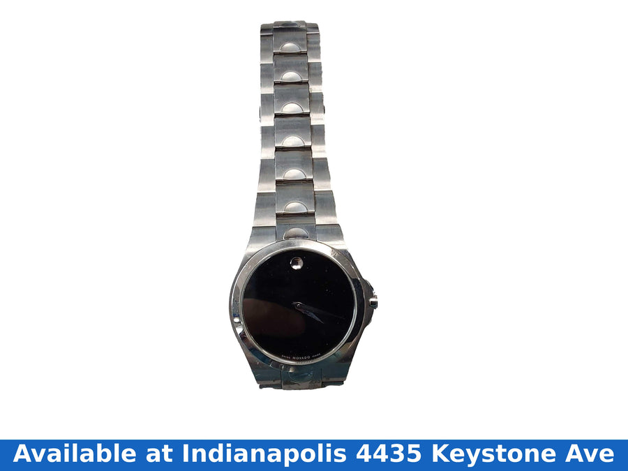Movado 84 E7 1850 Silver Regular Watch