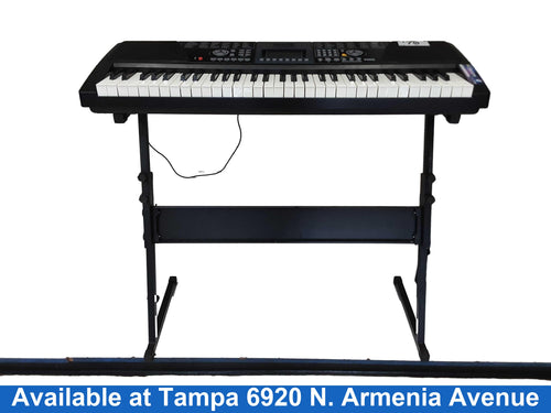 Rock Jam Rj-561 Black Piano Accordion
