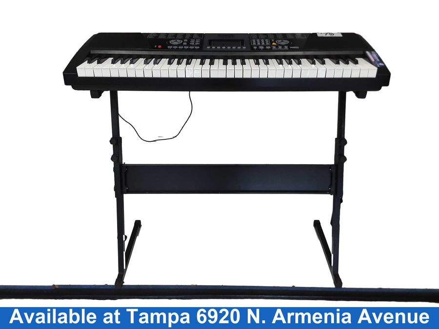 Rock Jam Rj-561 Black Piano Accordion