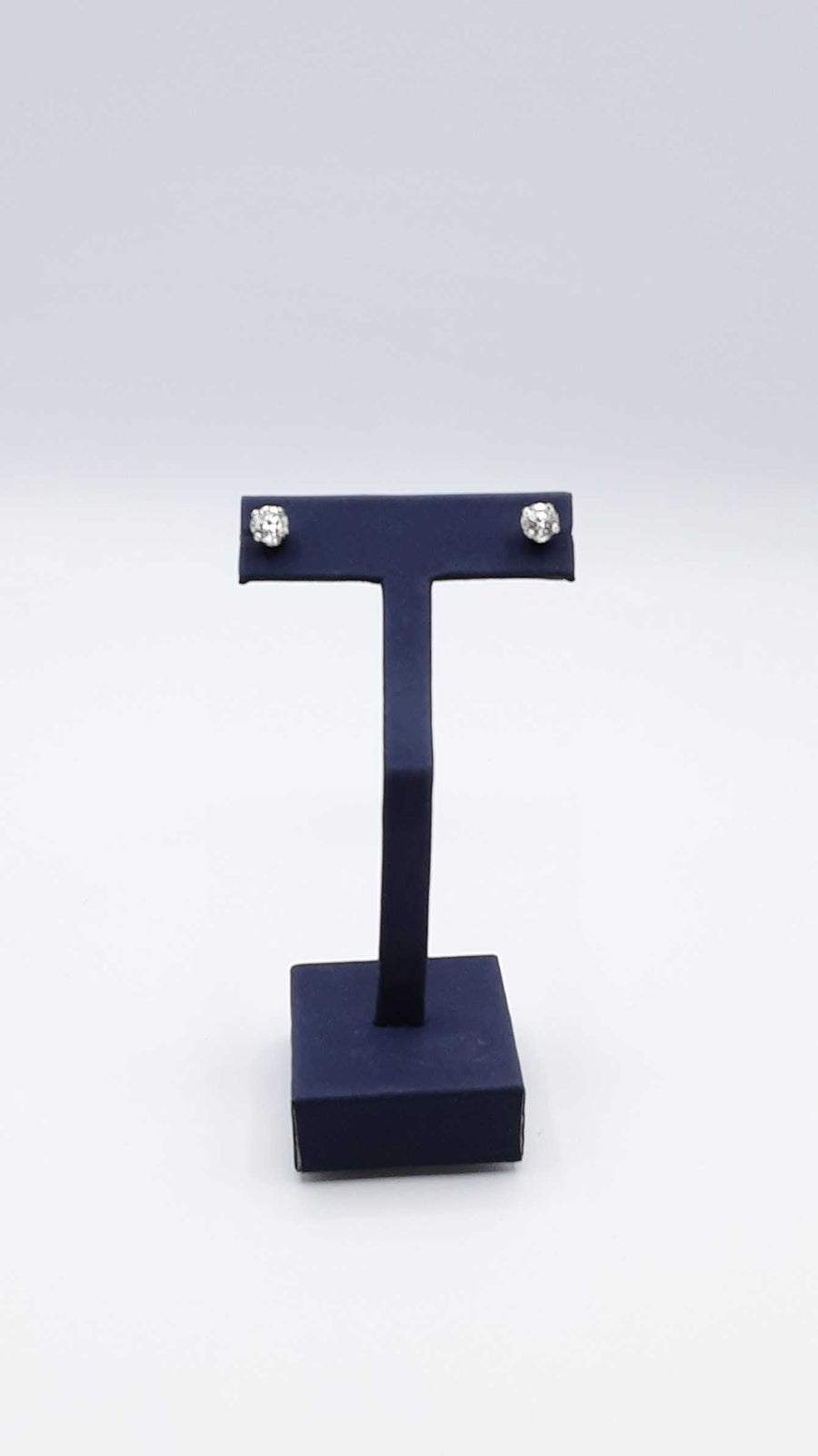 Earrings - White Gold 14k (.585) 1.7 grams