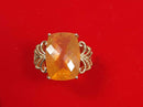 Women's Ring - Yellow Gold 18k (.750) 3.7 grams Size 7