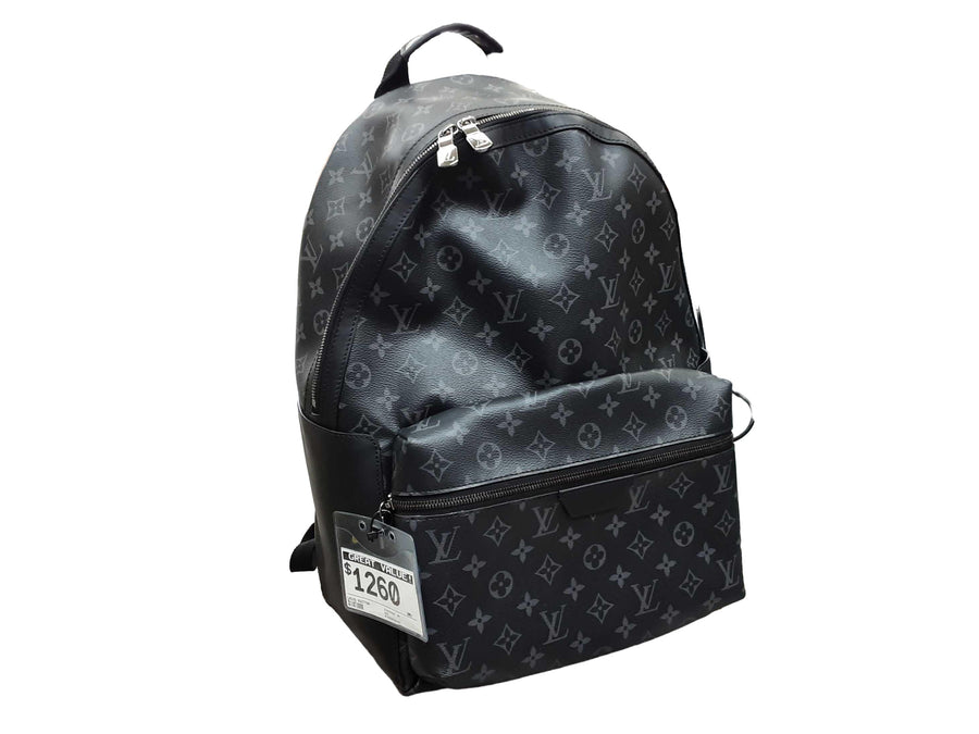 Louis Vuitton Discovery Mm Black Backpack / Briefcase / Bag