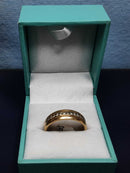 Ring - Wedding Band - Yellow Gold 10k (.417) 4.4 grams Size 10