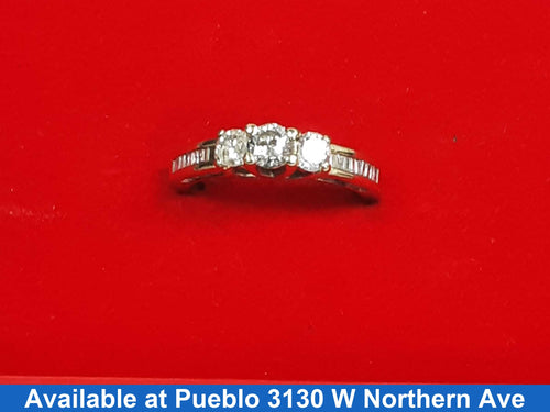 Women's Ring - Yellow Gold 10k (.417) 3.3 grams Size 7