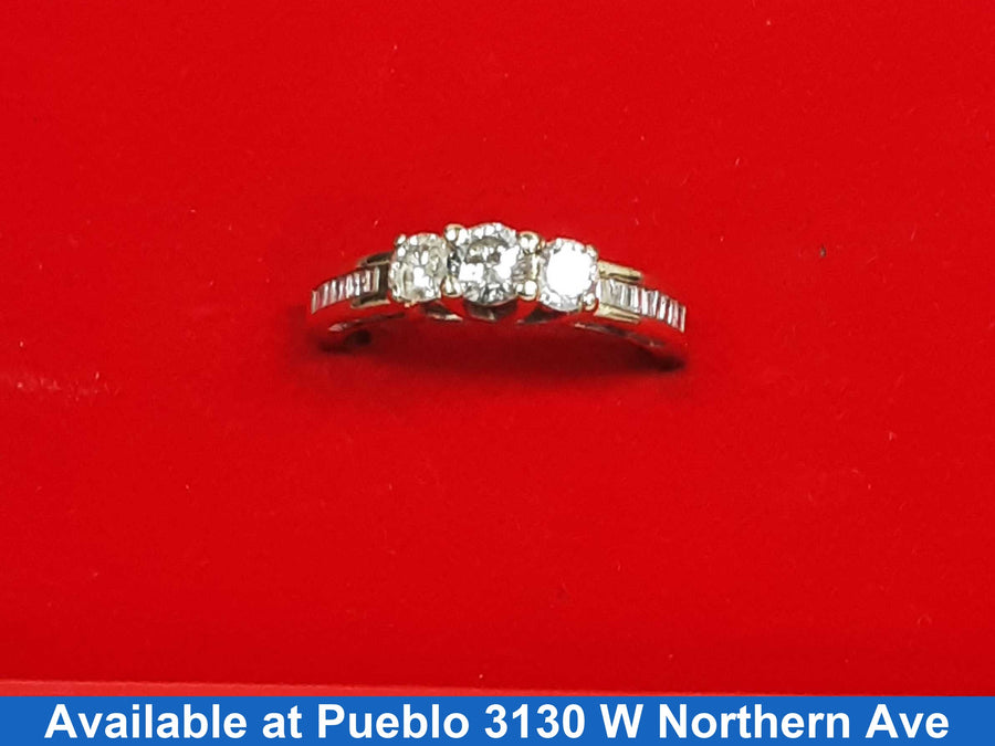 Women's Ring - Yellow Gold 10k (.417) 3.3 grams Size 7