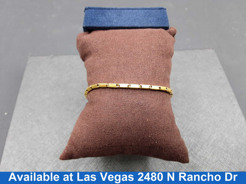 Link Bracelet - Yellow Gold 22k (.917) 7.2 grams 8 inch