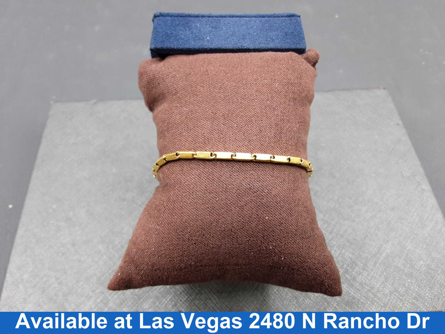 Link Bracelet - Yellow Gold 22k (.917) 7.2 grams 8 inch