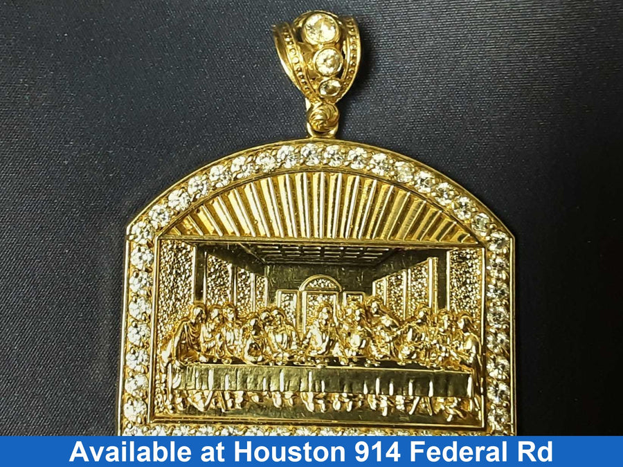 Religious Pendant - Yellow Gold 10k (.417) 14.4 grams