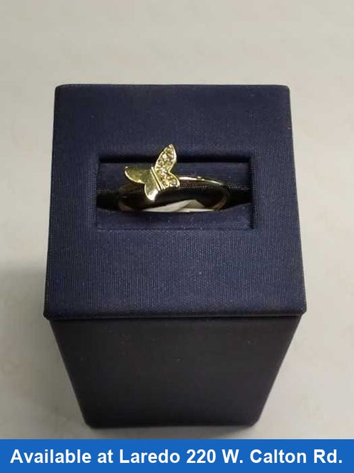 Women's Ring - Yellow Gold 10k (.417) 1.1 grams Size 20