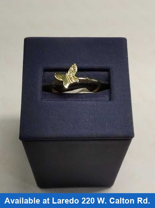 Women's Ring - Yellow Gold 10k (.417) 1.1 grams Size 20