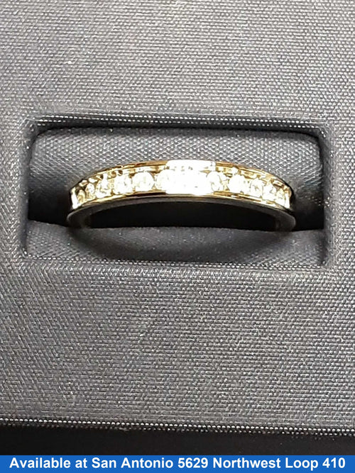 Women's Ring - Anniversary - White Gold 10k (.417) 1.7 grams Size 8