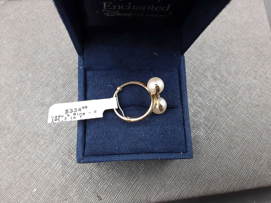 Women's Ring - Yellow Gold 10k (.417) 3.1 grams Size 4.5