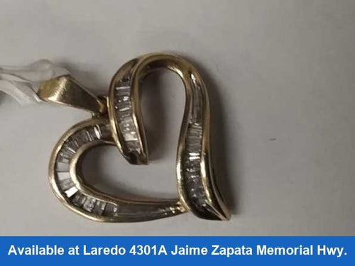Diamond Pendant - Yellow Gold 10k (.417) 2.1 grams