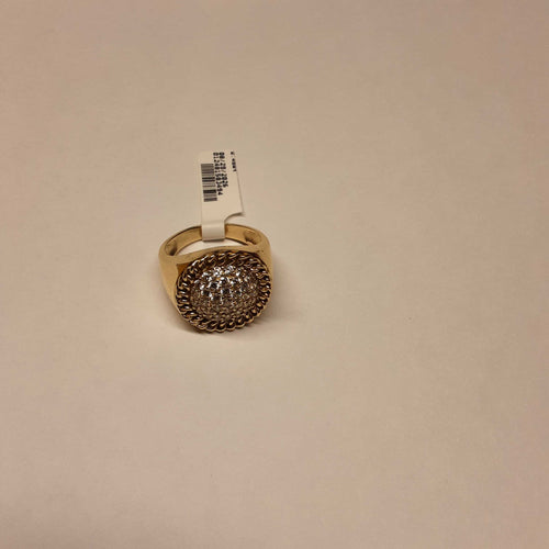 Women's Ring - Yellow Gold 10k (.417) 7.4 grams Size 10.5