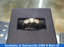 Women's Ring - Solitaire - White Gold 14k (.585) 2.8 grams Size 4.5