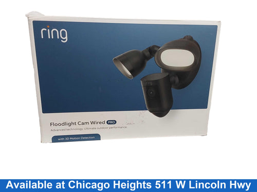Ring 68366 Black Security Camera Only