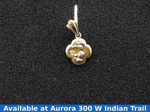 Religious Pendant - Yellow Gold 14k (.585) 2.5 grams