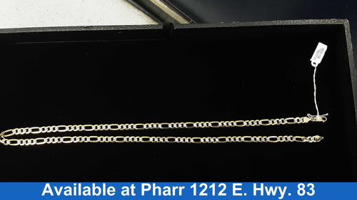 Figaro Chain - Yellow Gold 10k (.417) 30.4 grams 20 inch
