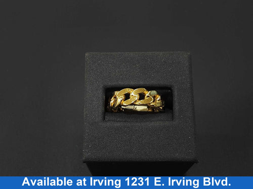 Men's Ring - Yellow Gold 14k (.585) 7.9 grams Size 8
