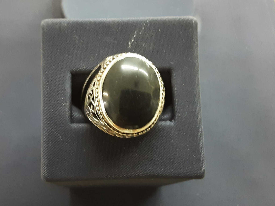 Men's Ring - Silver 7.6 grams Size 20