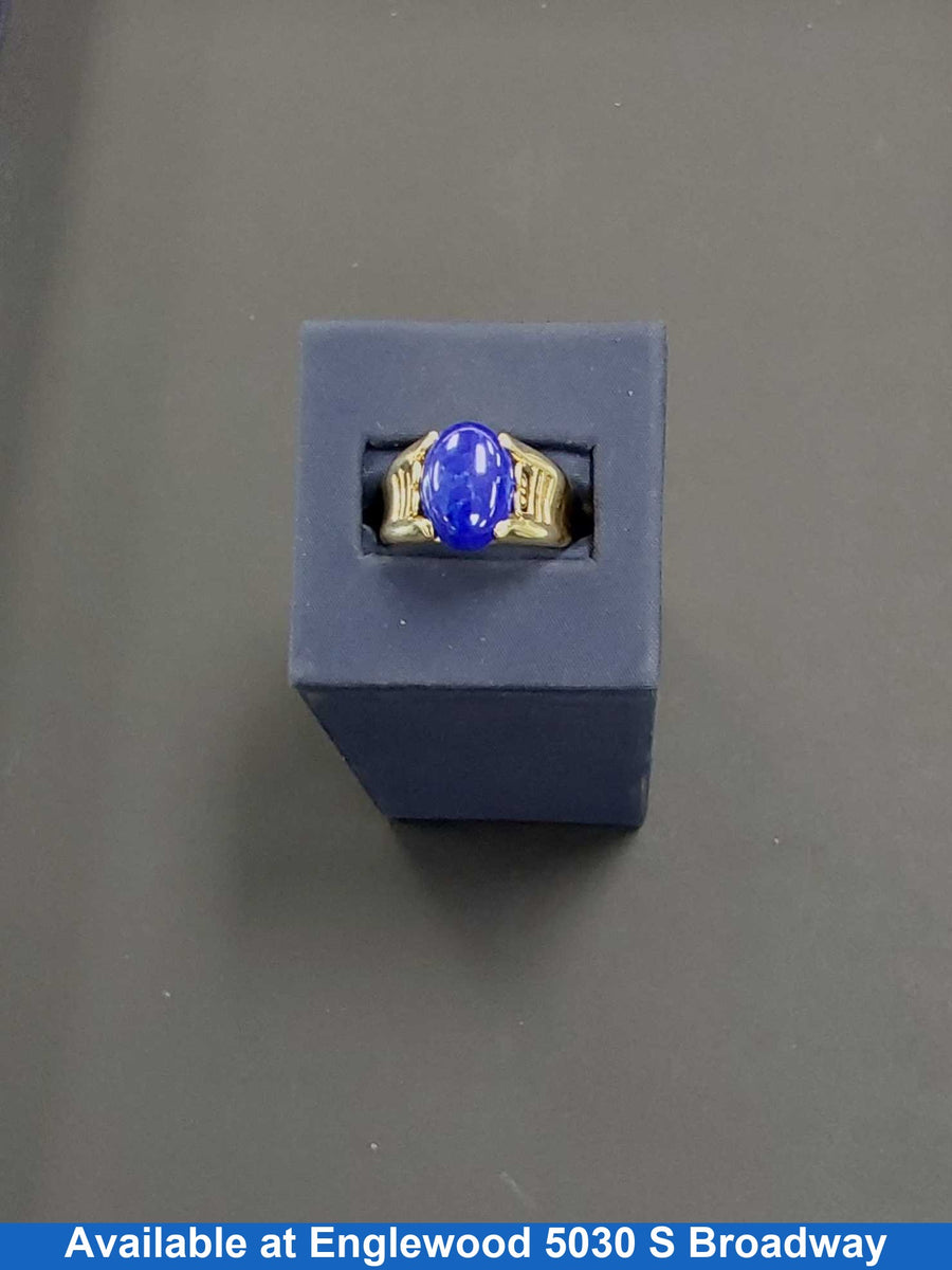 Men's Ring - Yellow Gold 14k (.585) 5.4 grams Size 9